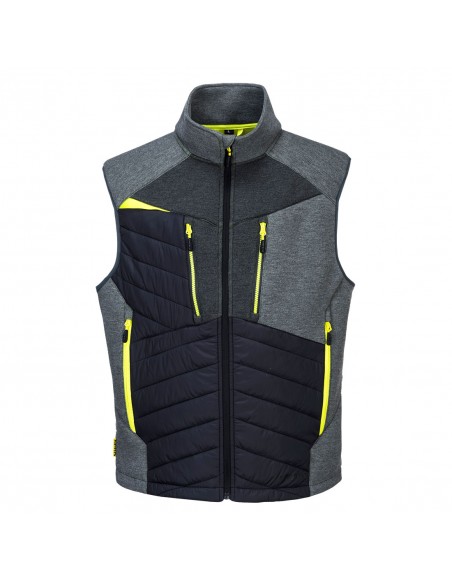 Portwest Gilet de travail professionnel résistant DX4 Baffle Gris Métal