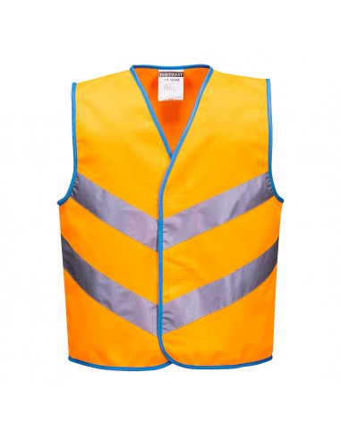 Portwest-Gilet de sécurité enfant haute visibilité Orange
