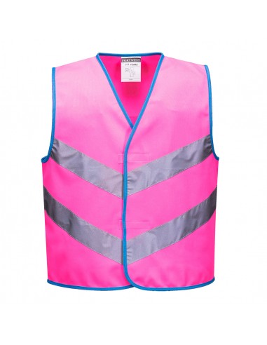 Portwest-Gilet de sécurité enfant haute visibilité Rose