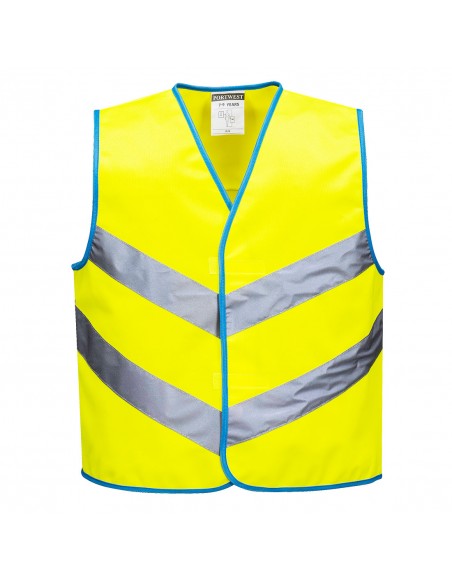 Portwest-Gilet de sécurité enfant haute visibilité Jaune