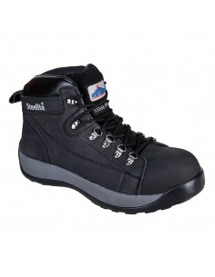 Portwest Mi-brodequin de sécurité Steelite Nubuck SB HRO Noir