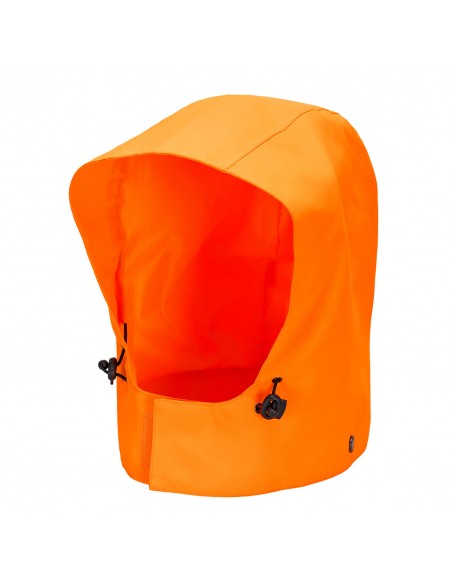 Capuche haute visibilité imperméable Portwest Orange