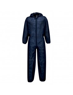 Portwest Pack de 120 Combinaisons de travail jetable PP 40g Marine