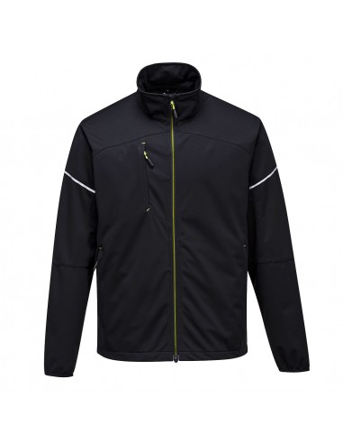 Portwest Blouson élégant Flex Shell PW3 résistant au vent et à l'eau Noir