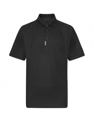 Portwest Polo de travail contemporain en polycoton WX3 Noir