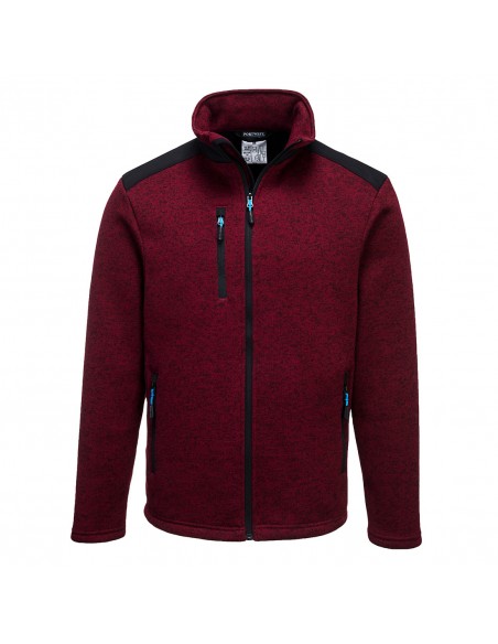 Portwest Polaire molletonné de travail pro KX3 Performance Rouge Marl