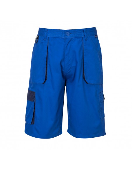 Portwest Bermuda de travail élégant en majoritaire coton confortable Bleu Roi