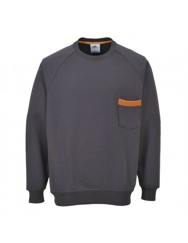 Portwest Pull de travail professionnelle Portwest Texo Gris