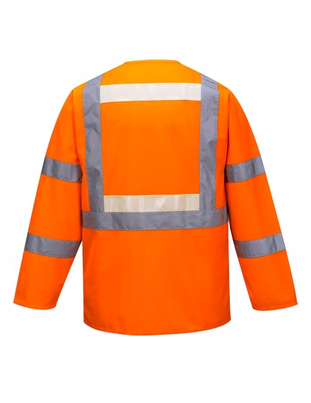 Portwest-Gilet de sécurité haute visibilité manches longues Executive Glowtex Orange