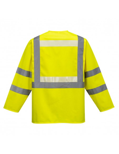 Portwest-Gilet de sécurité haute visibilité manches longues Executive Glowtex Jaune
