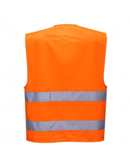 Portwest-Gilet de travail professionnelle ample haute visibilité Versatile Orange