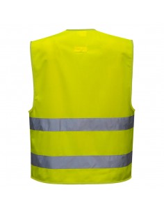 Portwest-Gilet de travail professionnelle ample haute visibilité Versatile Jaune 2