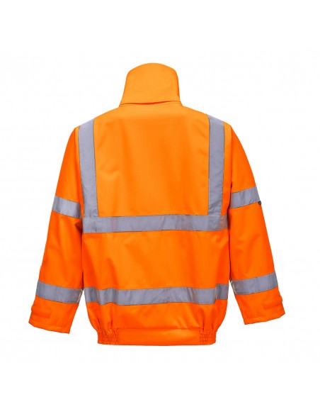 Portwest-Blouson de travail haute visibilité bomber extrême antitache Orange