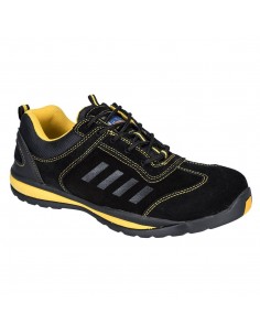 Chaussure Trainer de sécurité S1P HRO Portwest Lusum Steelit Noir/Jaune