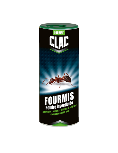 Clac Poudre insecticide détruit les colonies des fourmis 250g