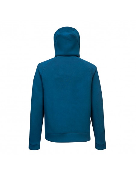 BPortwest Sweat à capuche de travail respirant zippé DX4 Bleu Métro