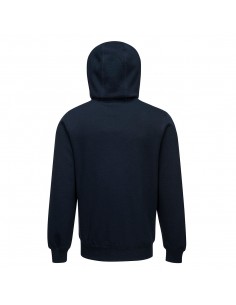 Portwest Sweatshirt de travail Zippé à capuche Nickel coupe moderne Marine 2
