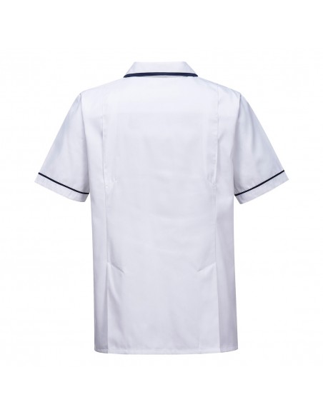 Portwest Tunique Médicale en tissu sergé résistant Blanc