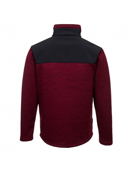 Portwest Polaire molletonné de travail pro KX3 Performance Rouge Marl