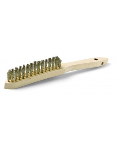 Brosse métallique acier-laitonné 4...
