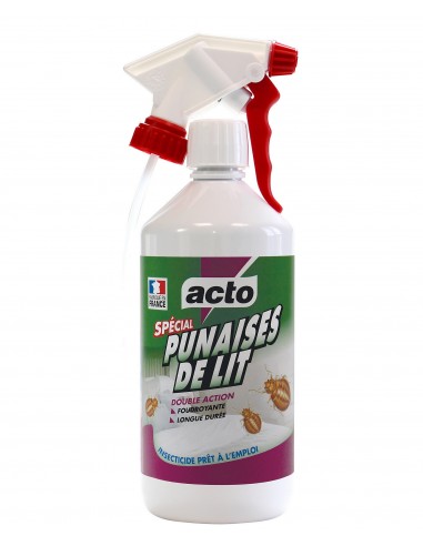 Acto Pulvérisateur spécial punaises de lit double action 1L