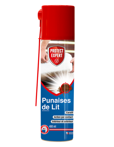 Protect Expert Aérosol professionnel anti-punaise de lit curatif 400ml