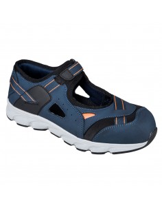 Chaussure Sandale de sécurité S1P Portwest Compoundelite Tay Bleu