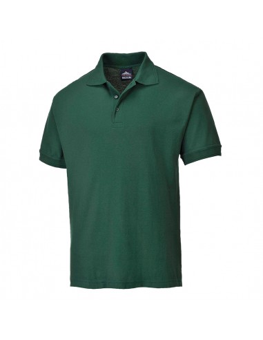 Portwest Polo de travail professionnel Naples Vert Bouteille