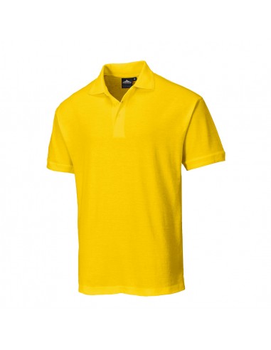 Portwest Polo de travail professionnel Naples Jaune