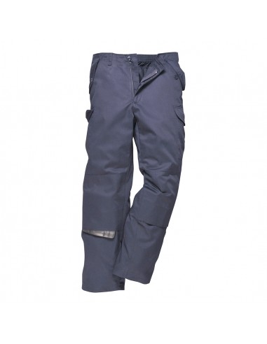 Portwest Pantalon de travail professionnel très solide en polycoton Marine