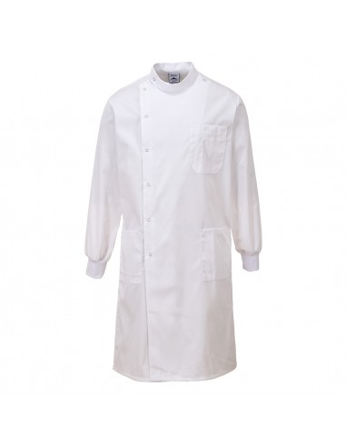 Portwest Blouse de travail agroalimentaire traitée déperlante Howie Blanche