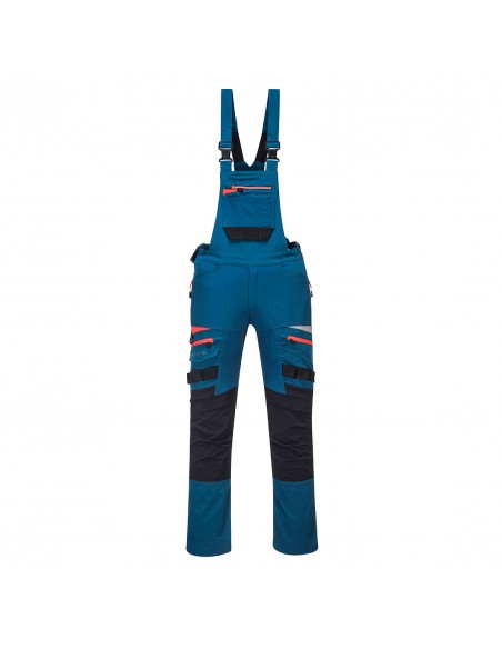 Portwest Cotte à bretelles slim de sécurité professionnelle DX4 Bleu Métro